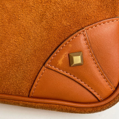 Gucci GG Pattern Chain Handbag Canvas Terracotta — view 4