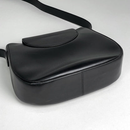Cartier Panthère Shoulder Bag Leather Black — view 2