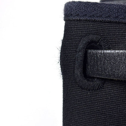 Hermes Herbag Cabas 2-Way Shoulder Bag Tote Toile Officier Black — view 5
