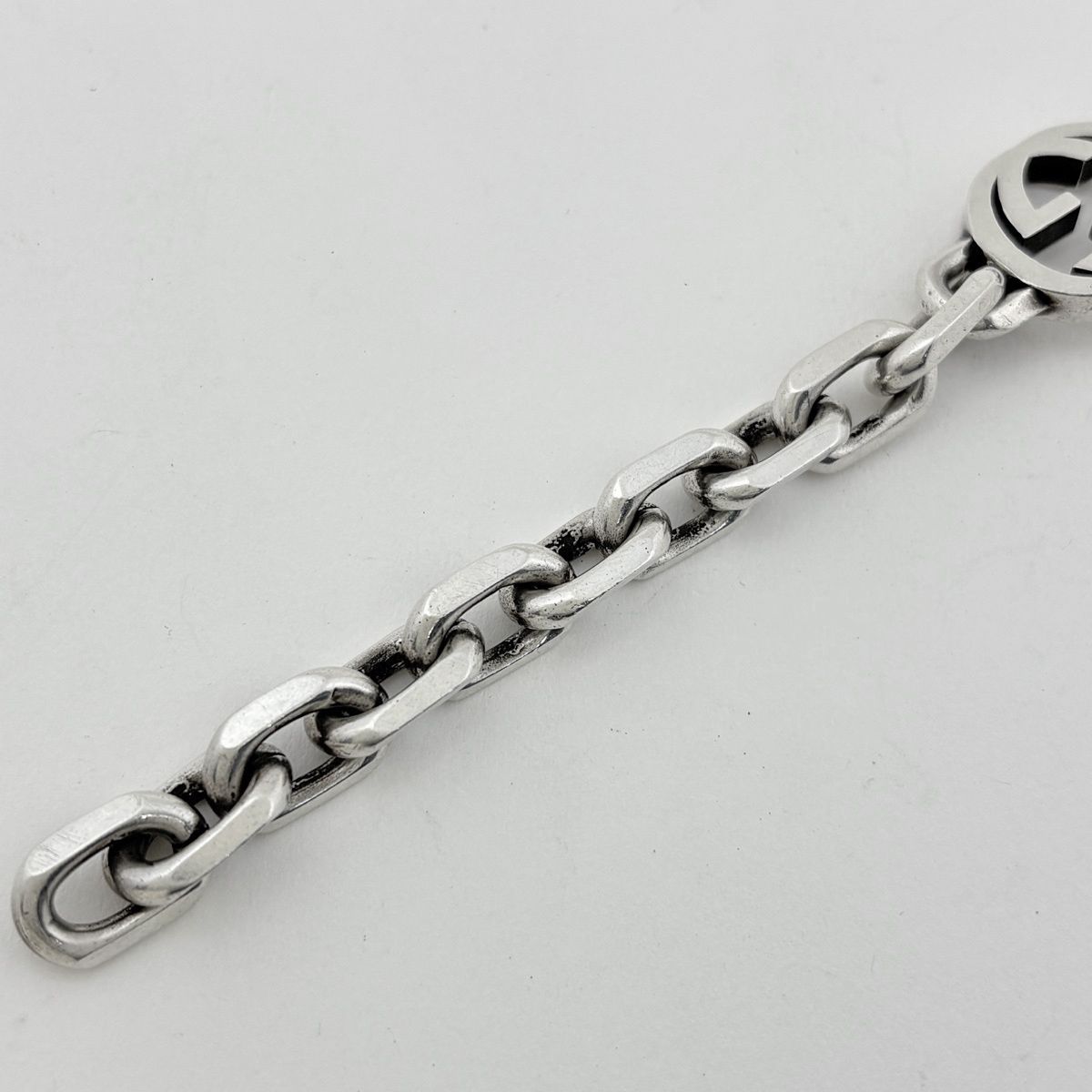 Gucci Interlocking Bracelet 925 Sterling Silver — view 5