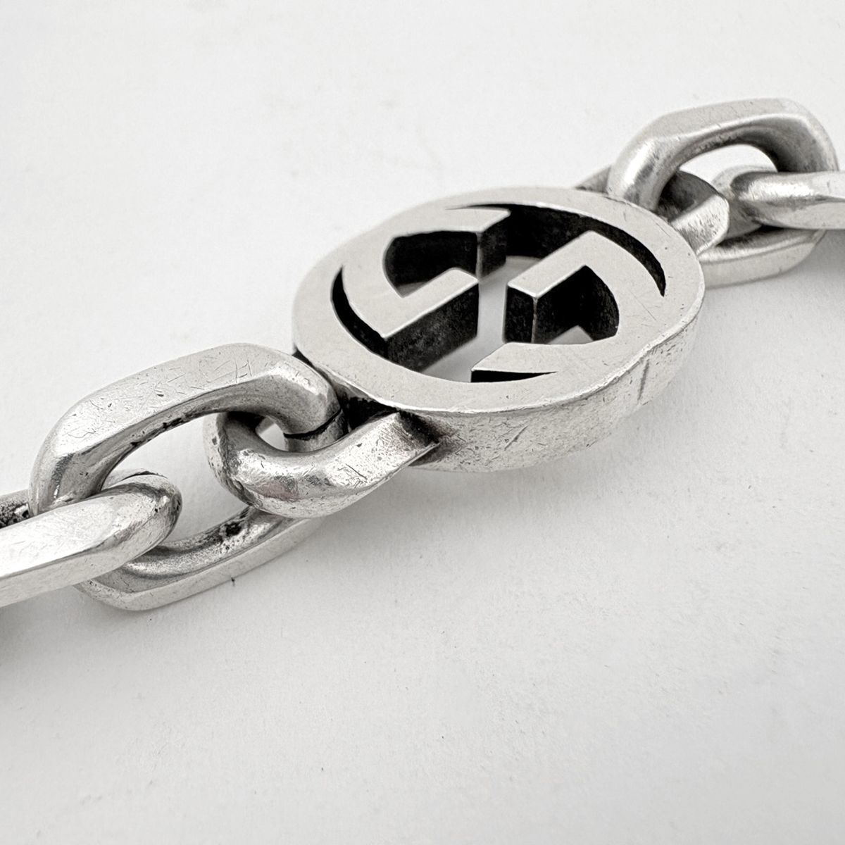 Gucci Interlocking Bracelet 925 Sterling Silver — view 4