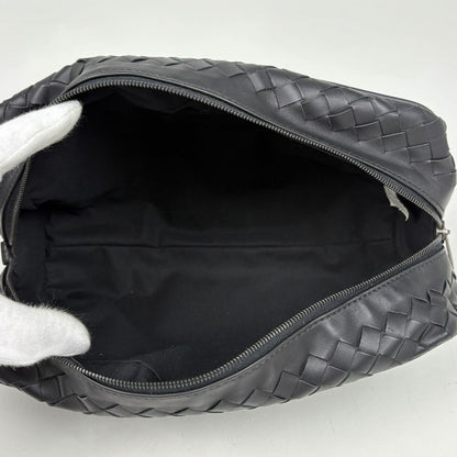 Bottega Veneta Intrecciato Second Bag Handbag Leather Black — view 6