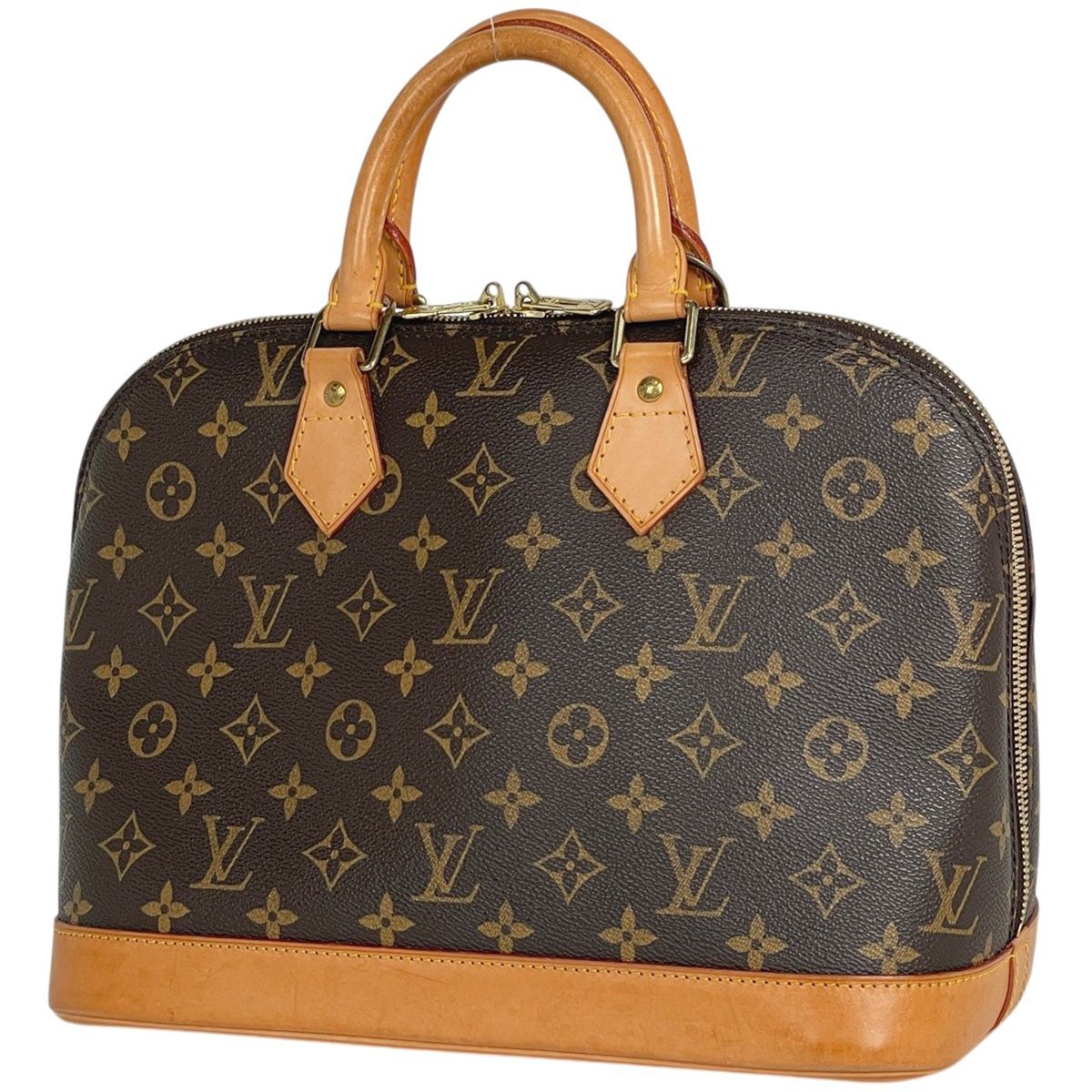 Louis Vuitton Alma Handbag Monogram Brown