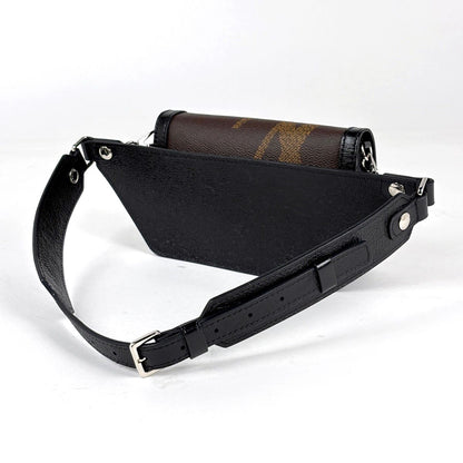Louis Vuitton Waist Bag Monogram Reverse Brown Noir — view 2