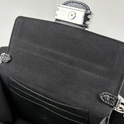 Louis Vuitton Waist Bag Monogram Reverse Brown Noir — view 5