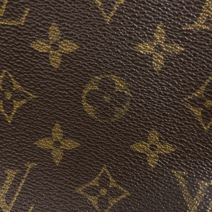Louis Vuitton Pochette Makeup Cosmetics Pouch Monogram Brown — view 4