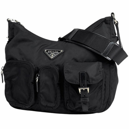 Prada Shoulder Bag Nylon Nero
