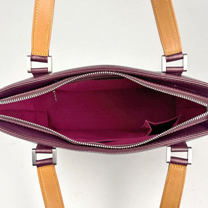 Louis Vuitton Stockton Shoulder Bag Tote Monogram Matte Violet — view 8