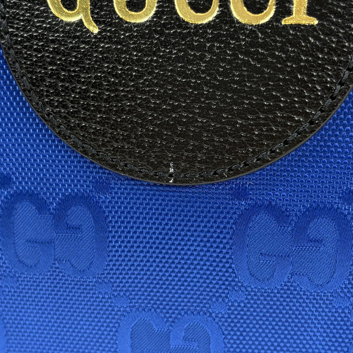 Gucci Off the Grid Tote 2-Way Nylon Blue Black — view 4