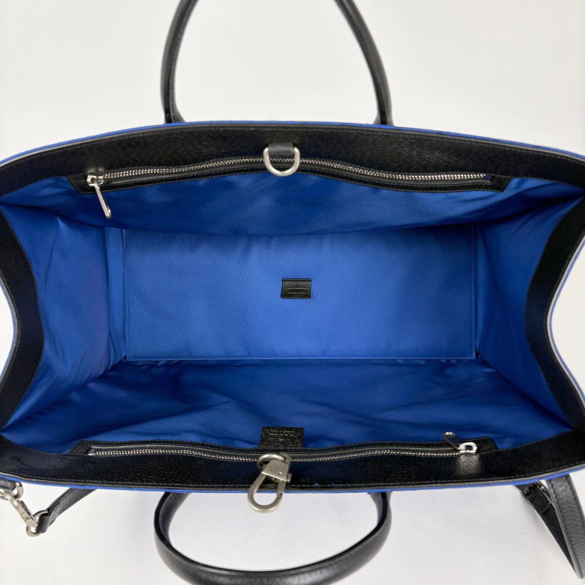 Gucci Off the Grid Tote 2-Way Nylon Blue Black — view 6