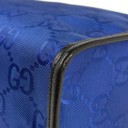 Gucci Off the Grid Tote 2-Way Nylon Blue Black — view 3