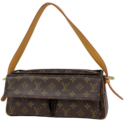 Louis Vuitton Viva-Cite Shoulder Bag Monogram Brown