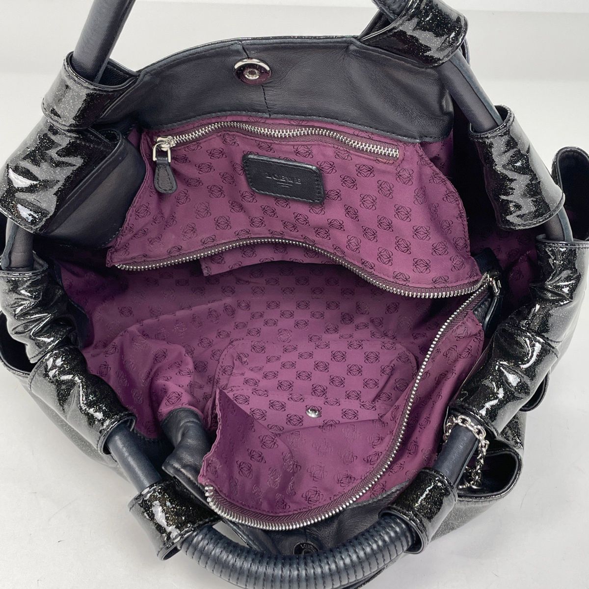Loewe Nappa Aire Anagram Handbag — view 9