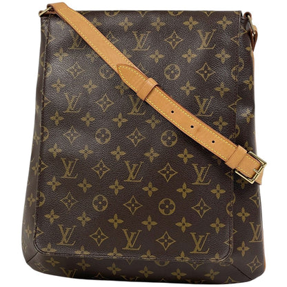 Louis Vuitton Musette Crossbody Shoulder Bag Monogram Brown