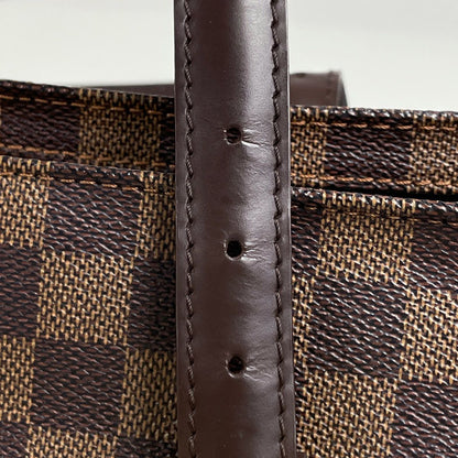 Louis Vuitton Chelsea Tote Shoulder Bag Damier Brown — view 5