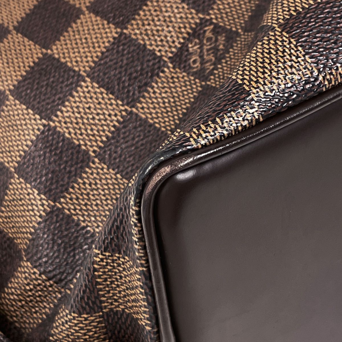 Louis Vuitton Chelsea Tote Shoulder Bag Damier Brown — view 3