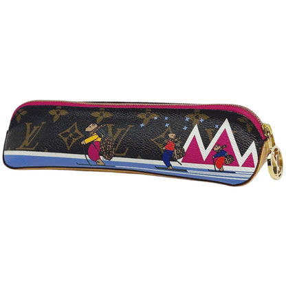 Louis Vuitton Trousse Elisabeth Case Pouch Monogram Brown Multicolor