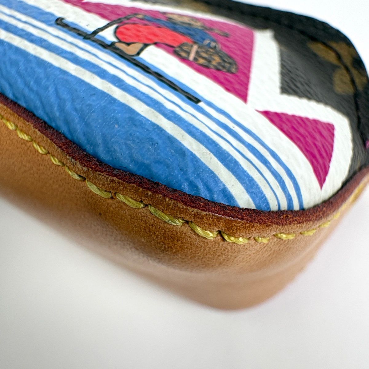 Louis Vuitton Trousse Elisabeth Case Pouch Monogram Brown Multicolor — view 4