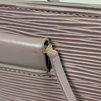 Louis Vuitton Saint Tropez Shoulder Bag Epi Lilac — view 7