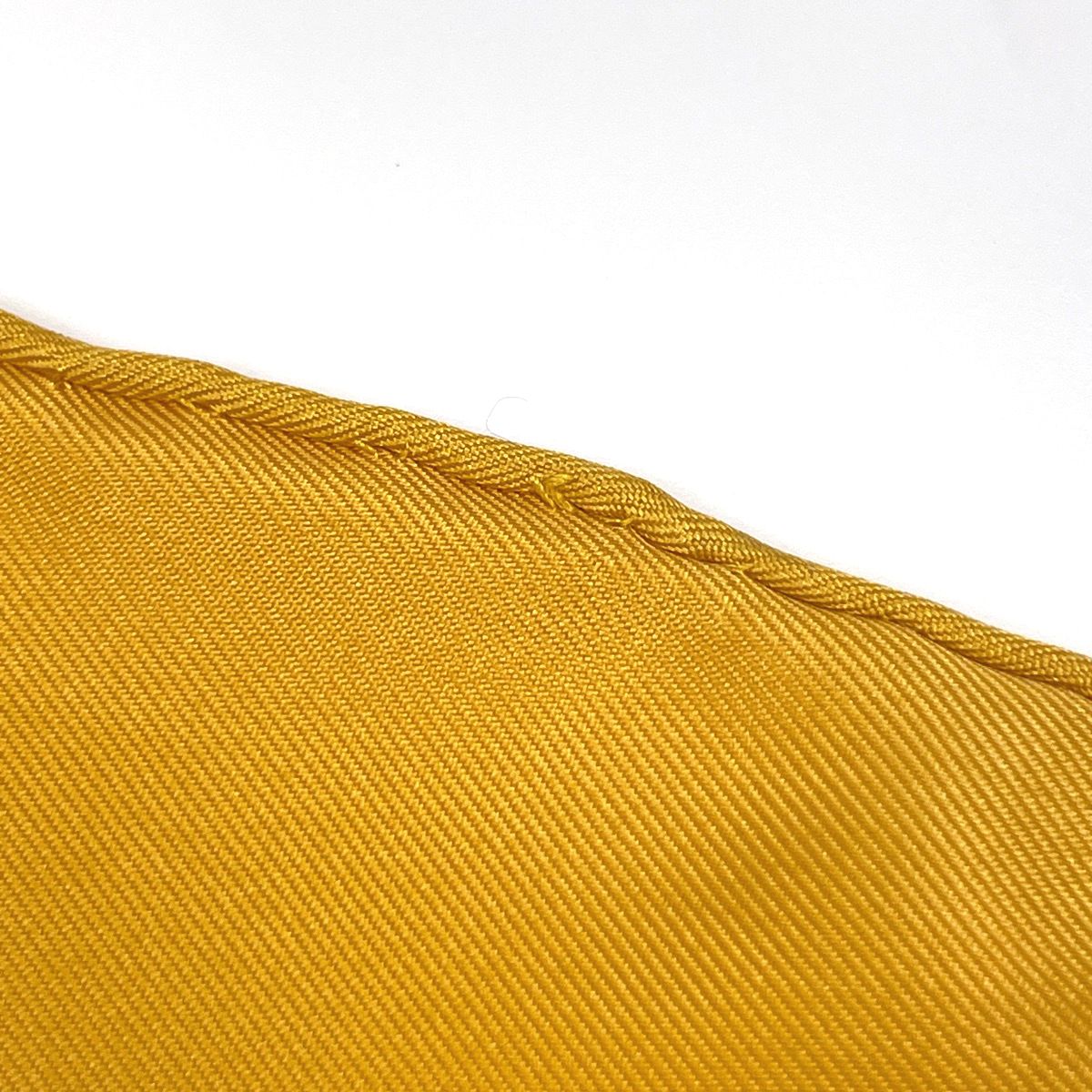 Hermes Carre 90 Feria de Sevilla Seville Holiday Scarf Silk Yellow Multicolor — view 3