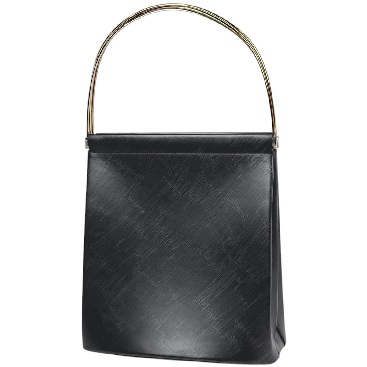 Cartier Trinity Handbag Leather Black
