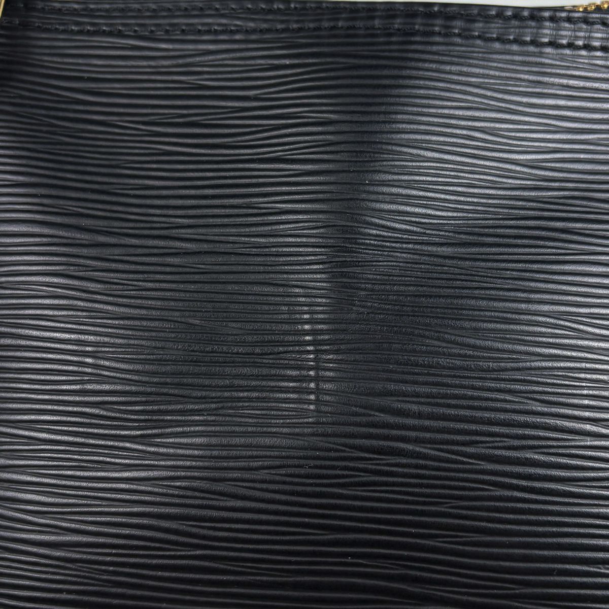 Louis Vuitton Keepall 55 Boston Bag Epi Noir — view 5