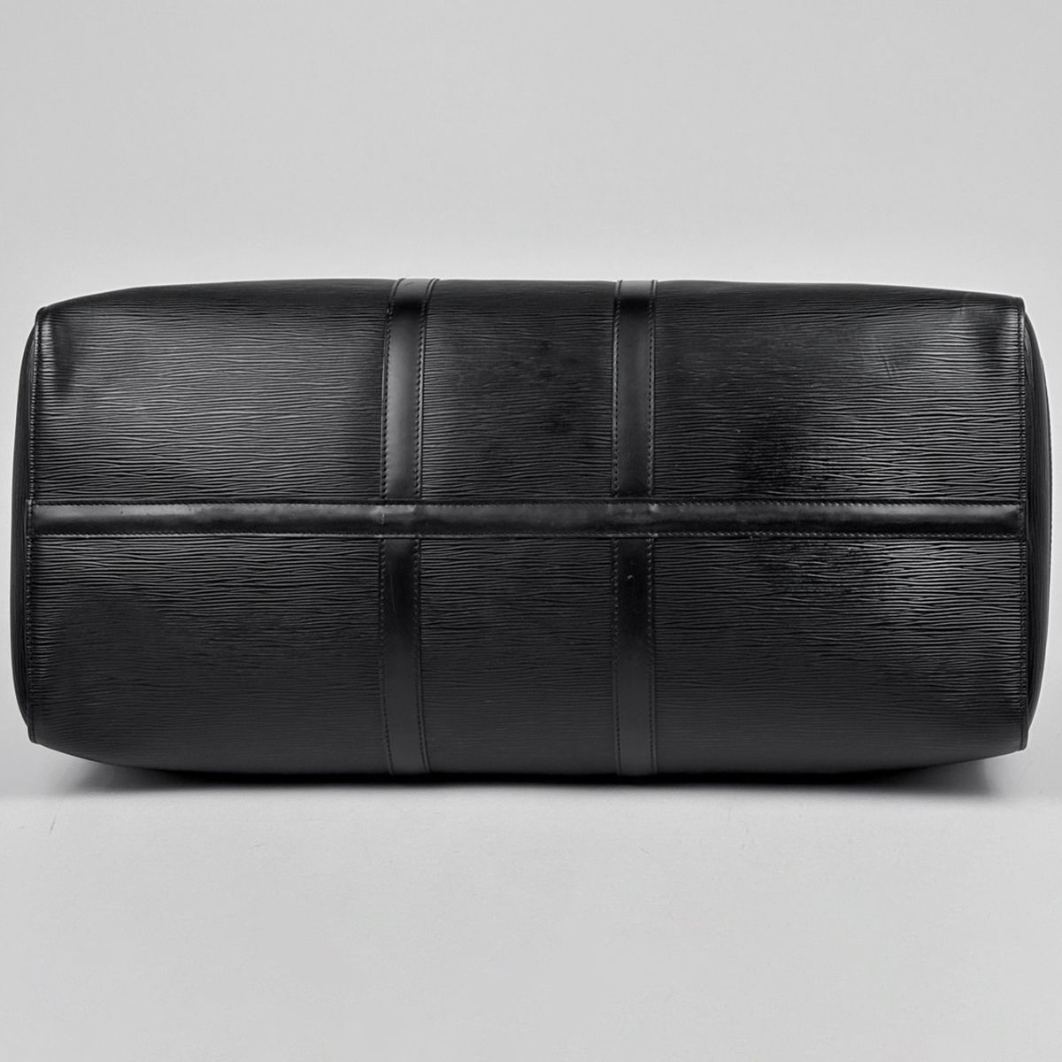 Louis Vuitton Keepall 55 Boston Bag Epi Noir — view 2