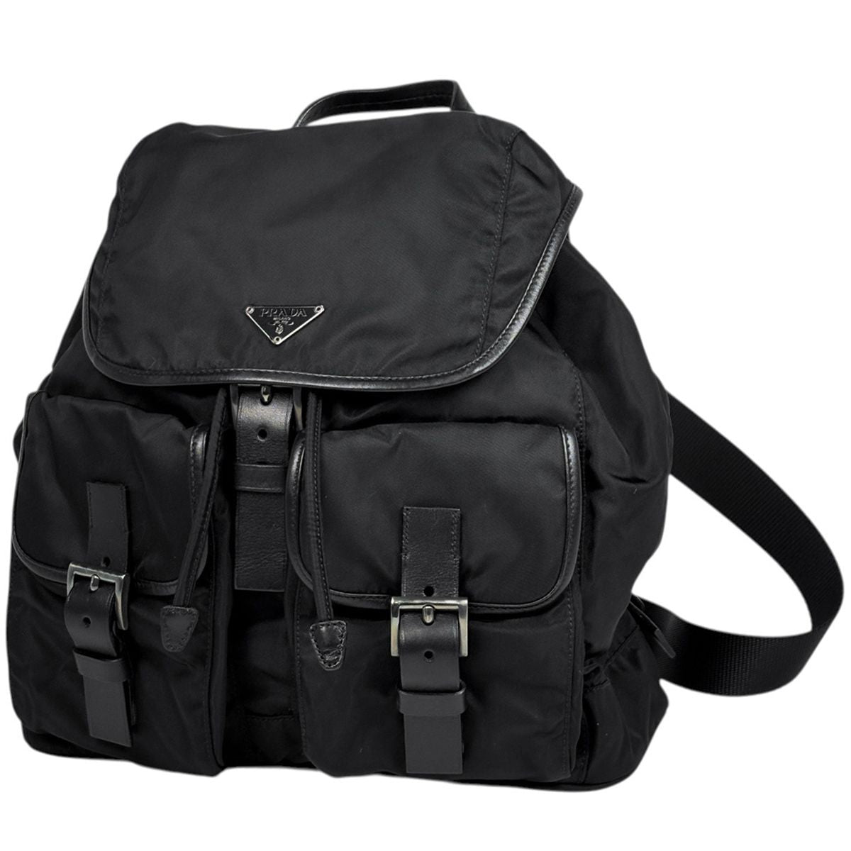 Prada Backpack Nylon Nero