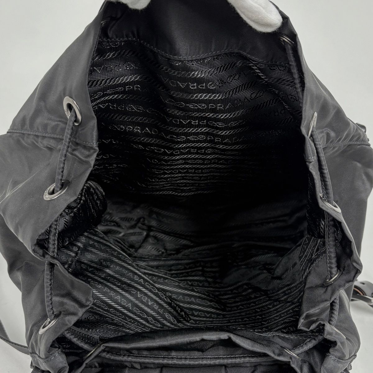 Prada Backpack Nylon Nero — view 8