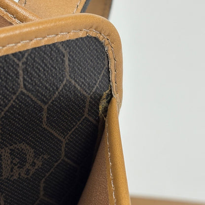 Dior Honeycomb Shoulder Bag Black Beige — view 7