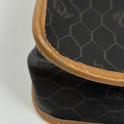 Dior Honeycomb Shoulder Bag Black Beige — view 3