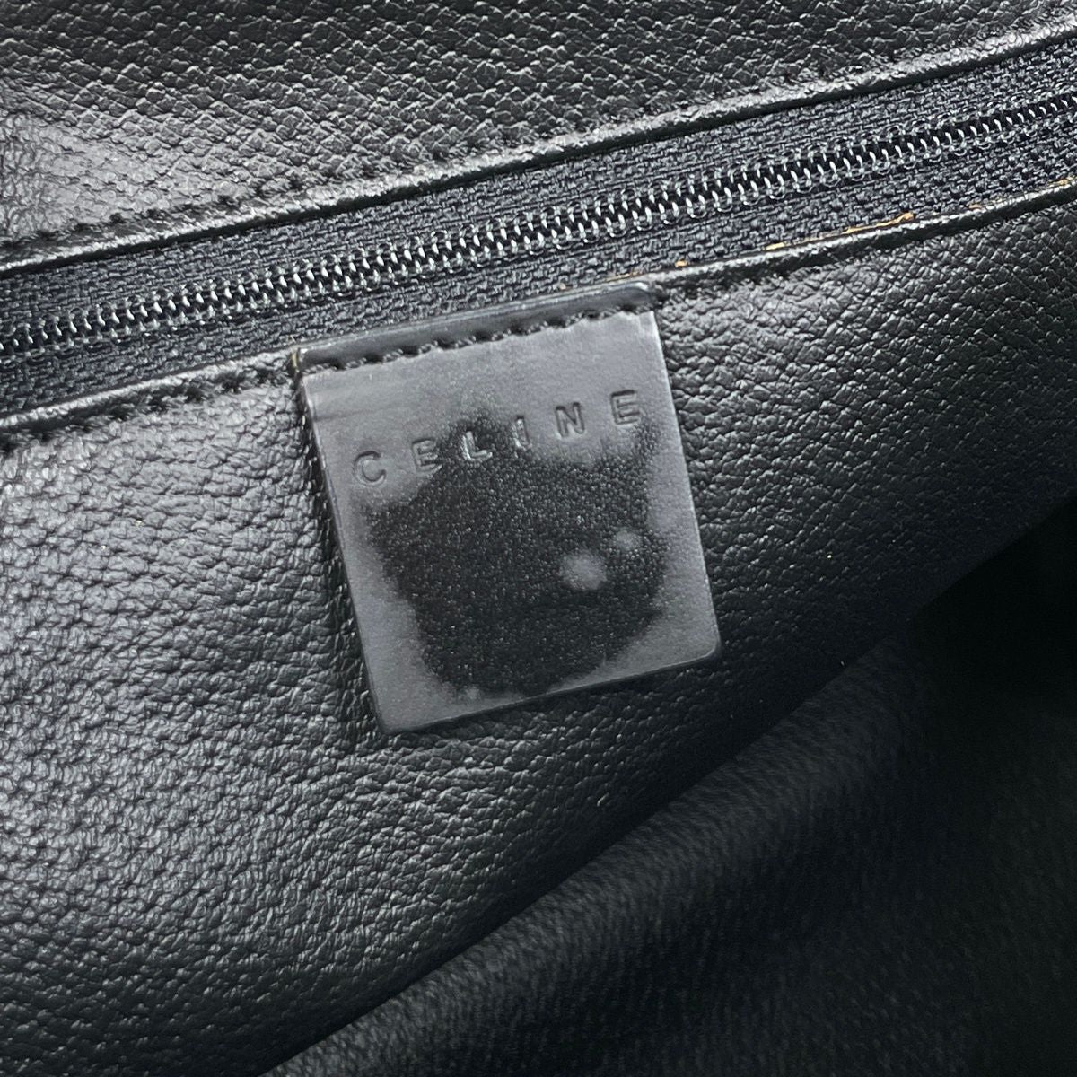 Celine Macadam Handbag Black — view 6