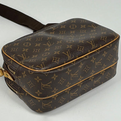 Louis Vuitton Reporter PM Crossbody Shoulder Bag Monogram Brown — view 2