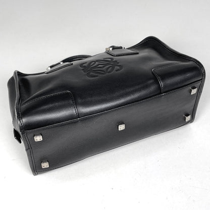 Loewe Amazona 28 Anagram Handbag Leather Black — view 2