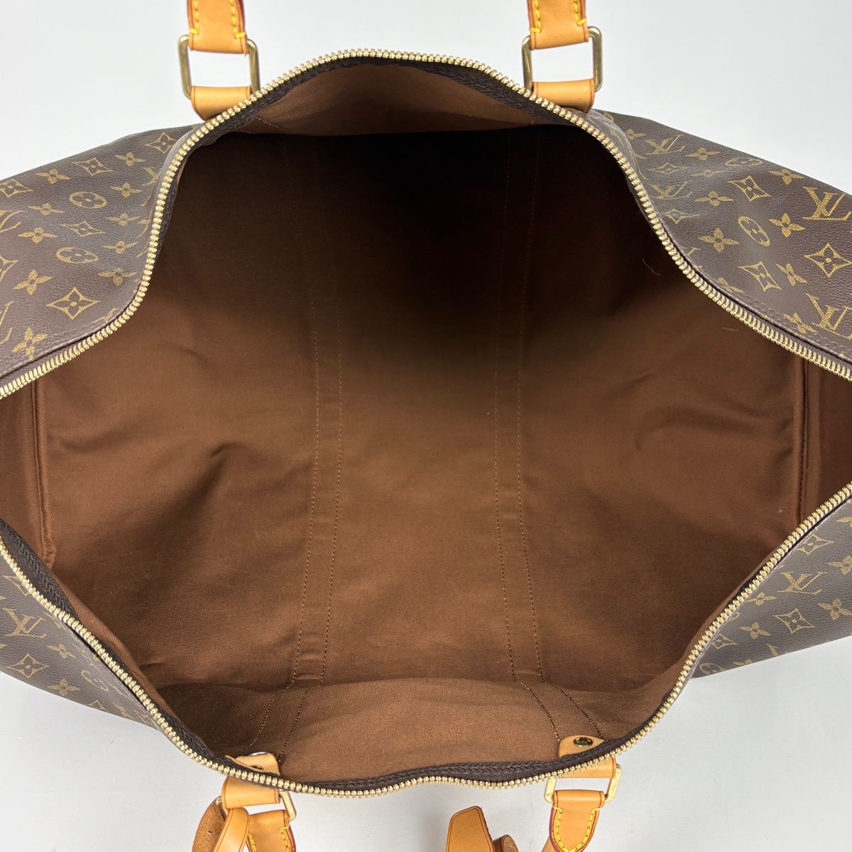 Louis Vuitton Keepall 60 Boston Bag Monogram Brown — view 6