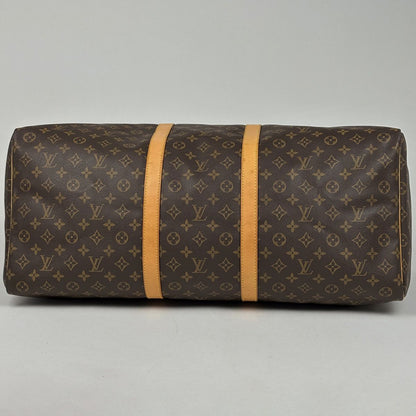 Louis Vuitton Keepall 60 Boston Bag Monogram Brown — view 2