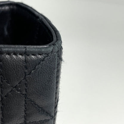 Dior 2-Way Shoulder Bag Cannage Leather Black — view 6