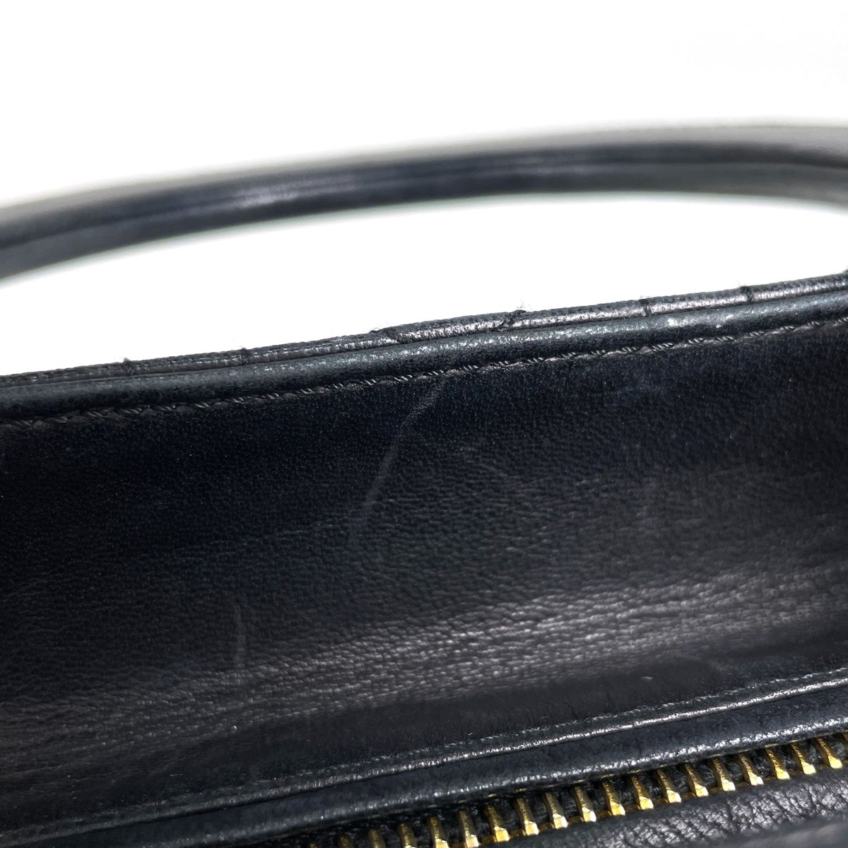 Dior 2-Way Shoulder Bag Cannage Leather Black — view 7