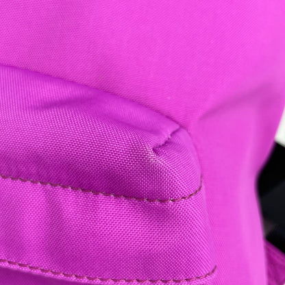 Balenciaga Logo Backpack Nylon Purple — view 5