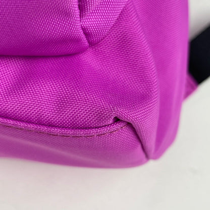 Balenciaga Logo Backpack Nylon Purple — view 4