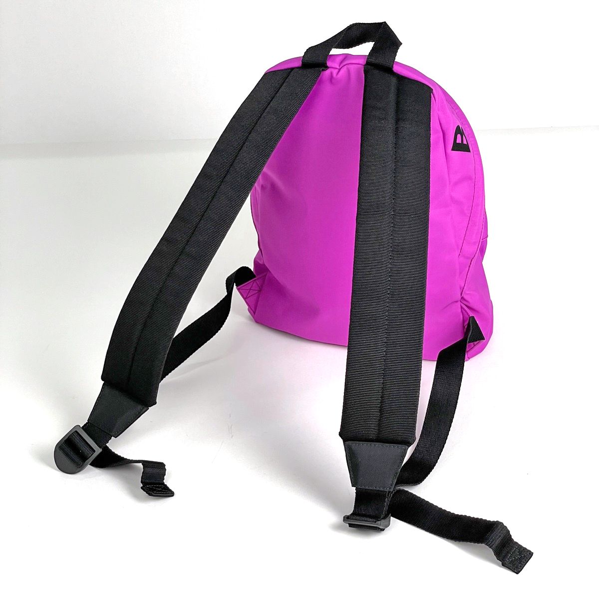 Balenciaga Logo Backpack Nylon Purple — view 2