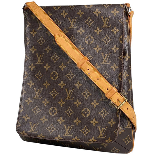 Louis Vuitton Musette Crossbody Shoulder Bag Monogram Brown