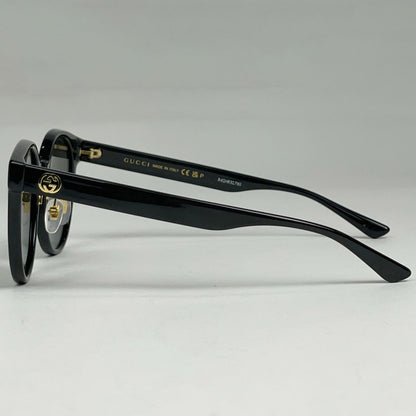 Gucci Interlocking Sunglasses Eyewear Acetate Black — view 2