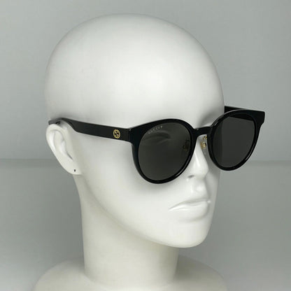 Gucci Interlocking Sunglasses Eyewear Acetate Black — view 5