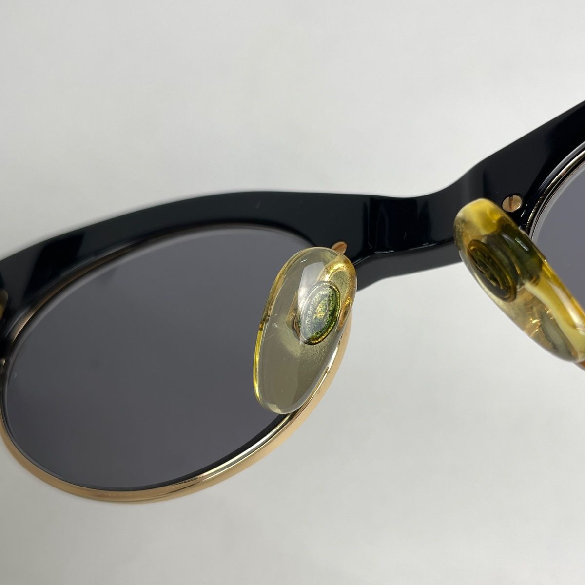 Chanel CC Logo Sunglasses Eyewear Acetate Black — view 4