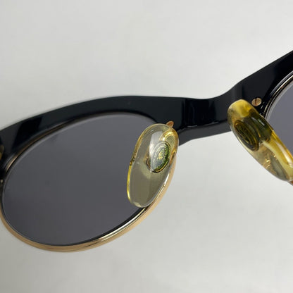 Chanel CC Logo Sunglasses Eyewear Acetate Black — view 4