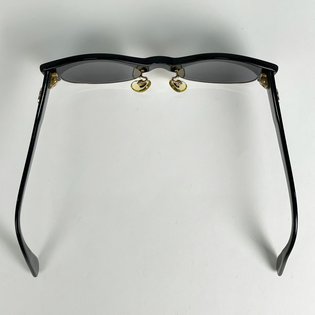 Chanel CC Logo Sunglasses Eyewear Acetate Black — view 3