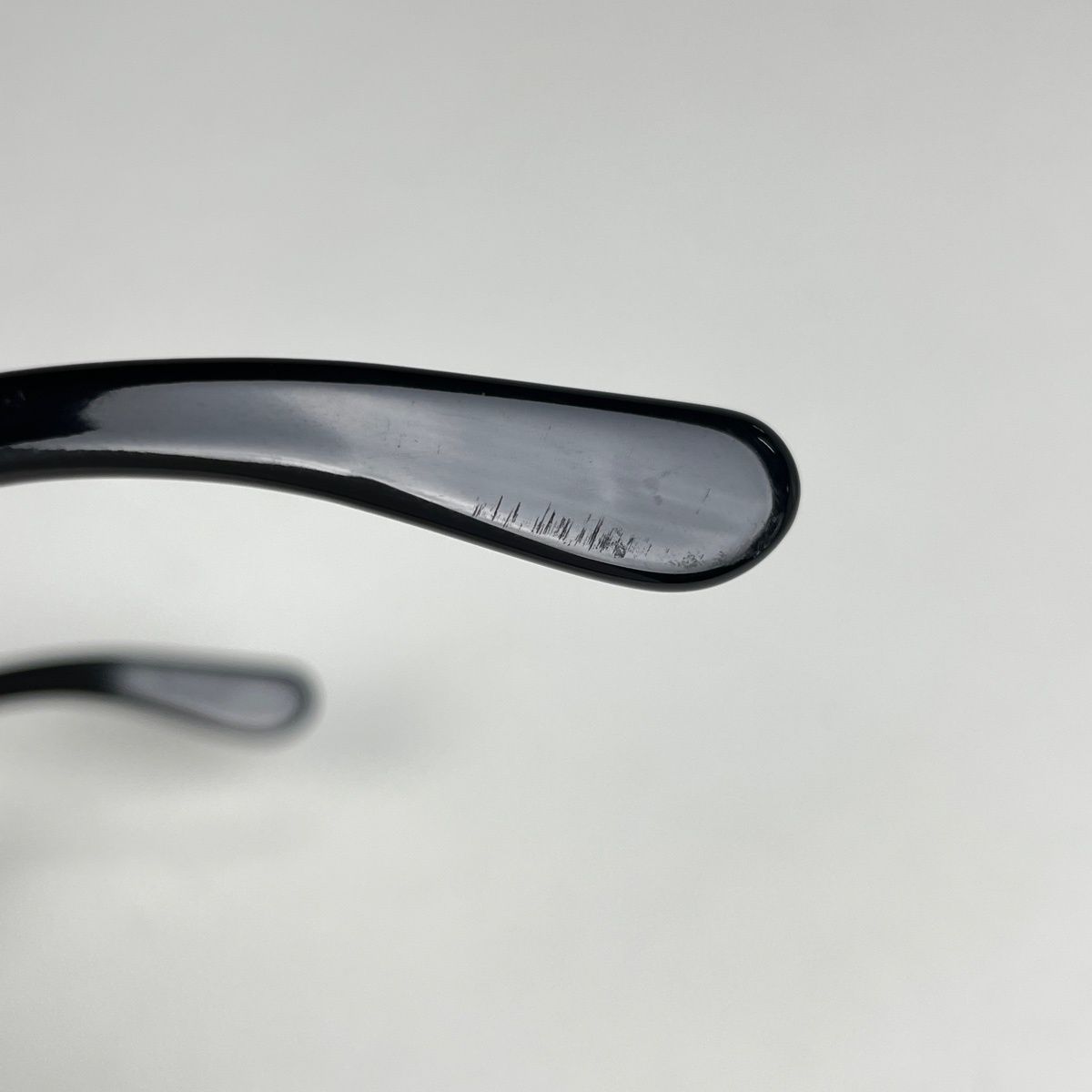 Chanel CC Logo Sunglasses Eyewear Acetate Black — view 5
