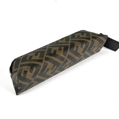 Fendi Zucca Pattern Pen Case Brown — view 2