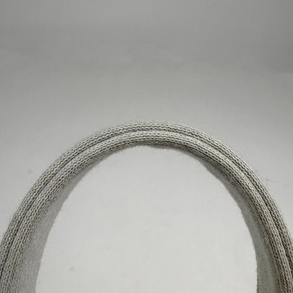 Fendi Zucca Logo Mamma Bucket Shoulder Bag Fabric Gray — view 6